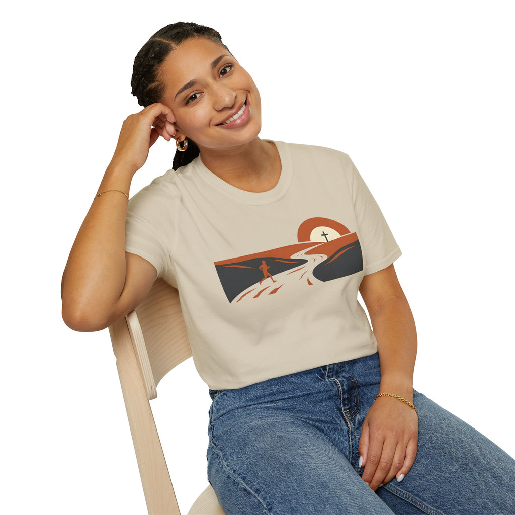 Cross Horizon Christian Runner T-Shirt