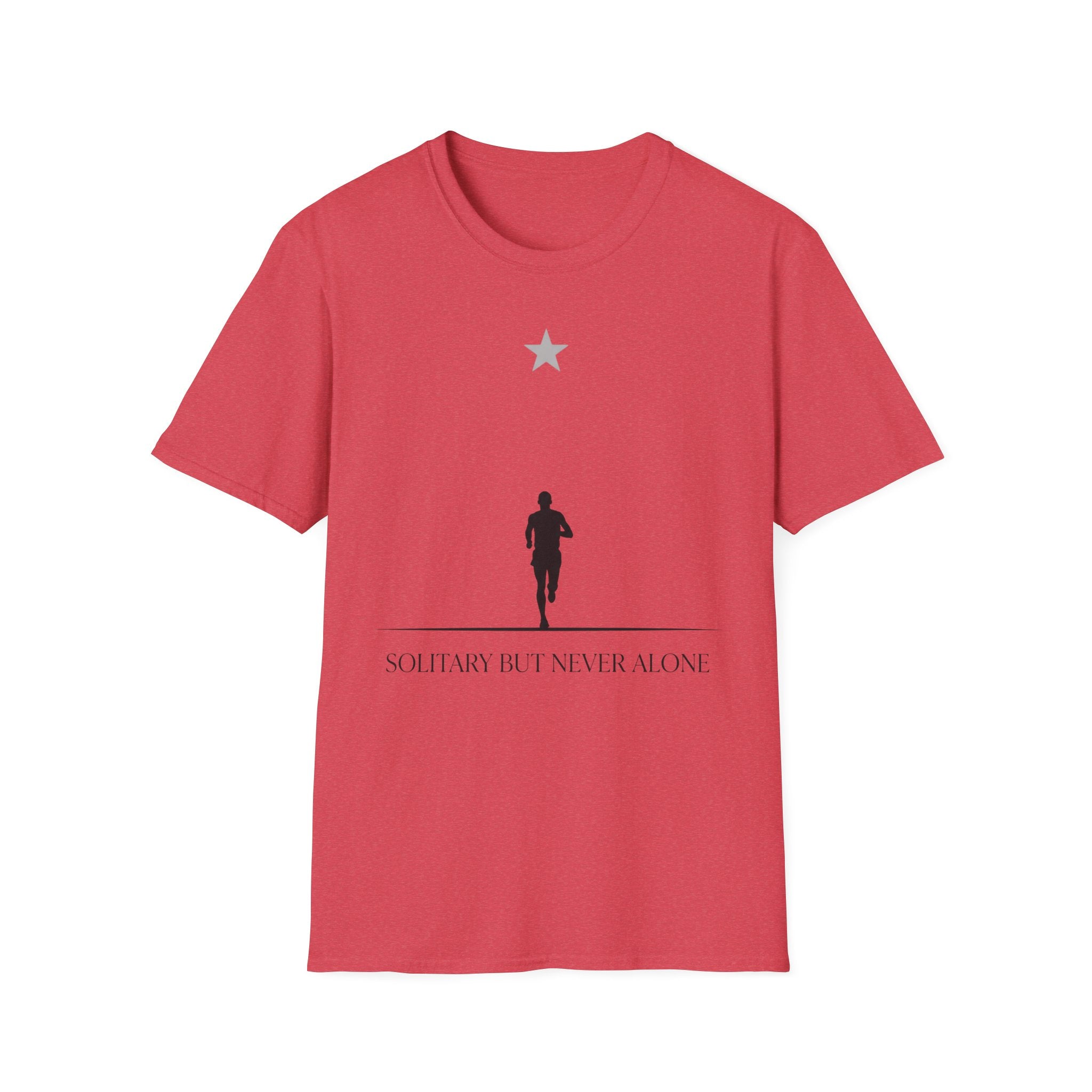 Morning Star - Solitary But Never Alone Christian Runner T-Shirt (Male)