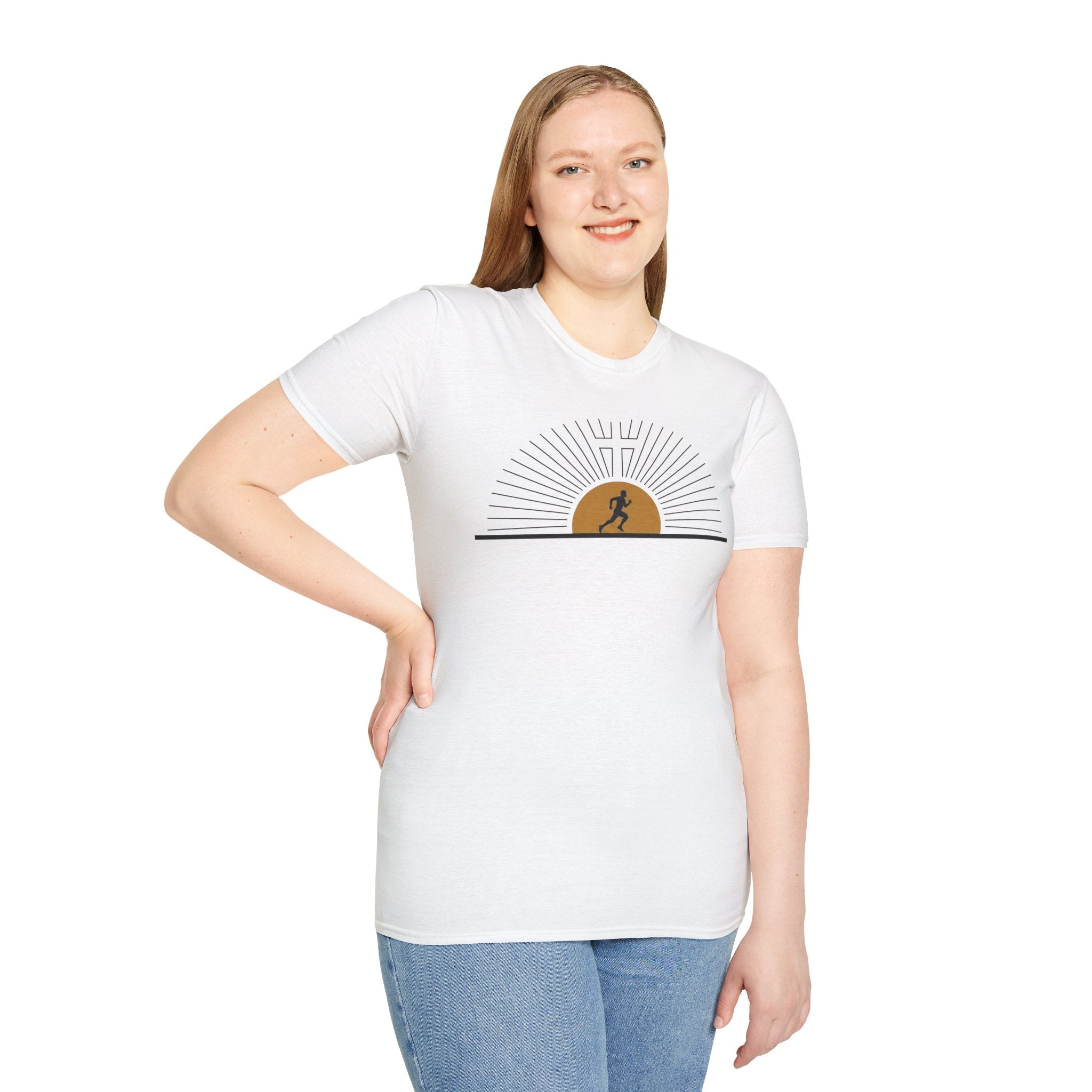 Morning Sun Christian Runner T-Shirt
