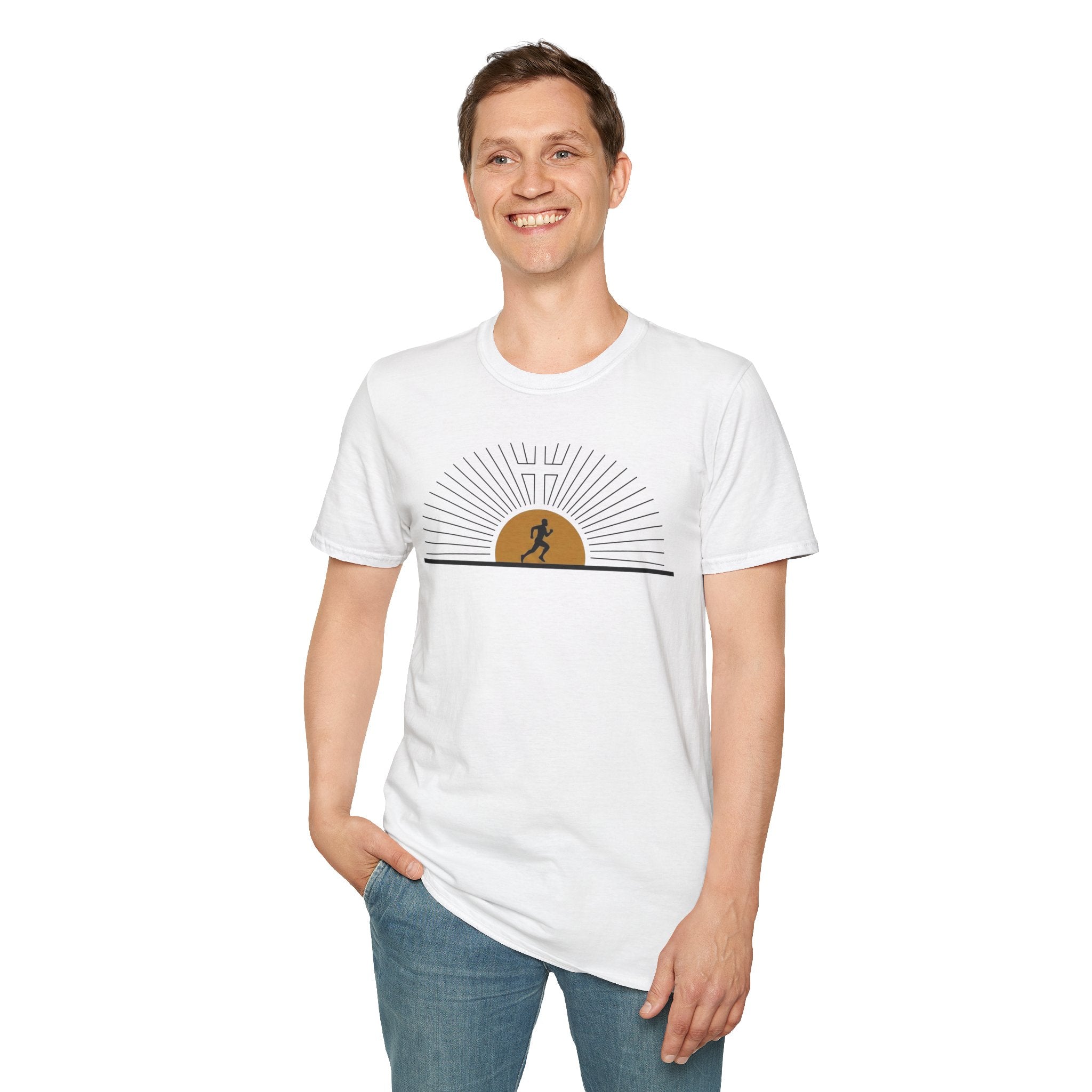 Morning Sun Christian Runner T-Shirt
