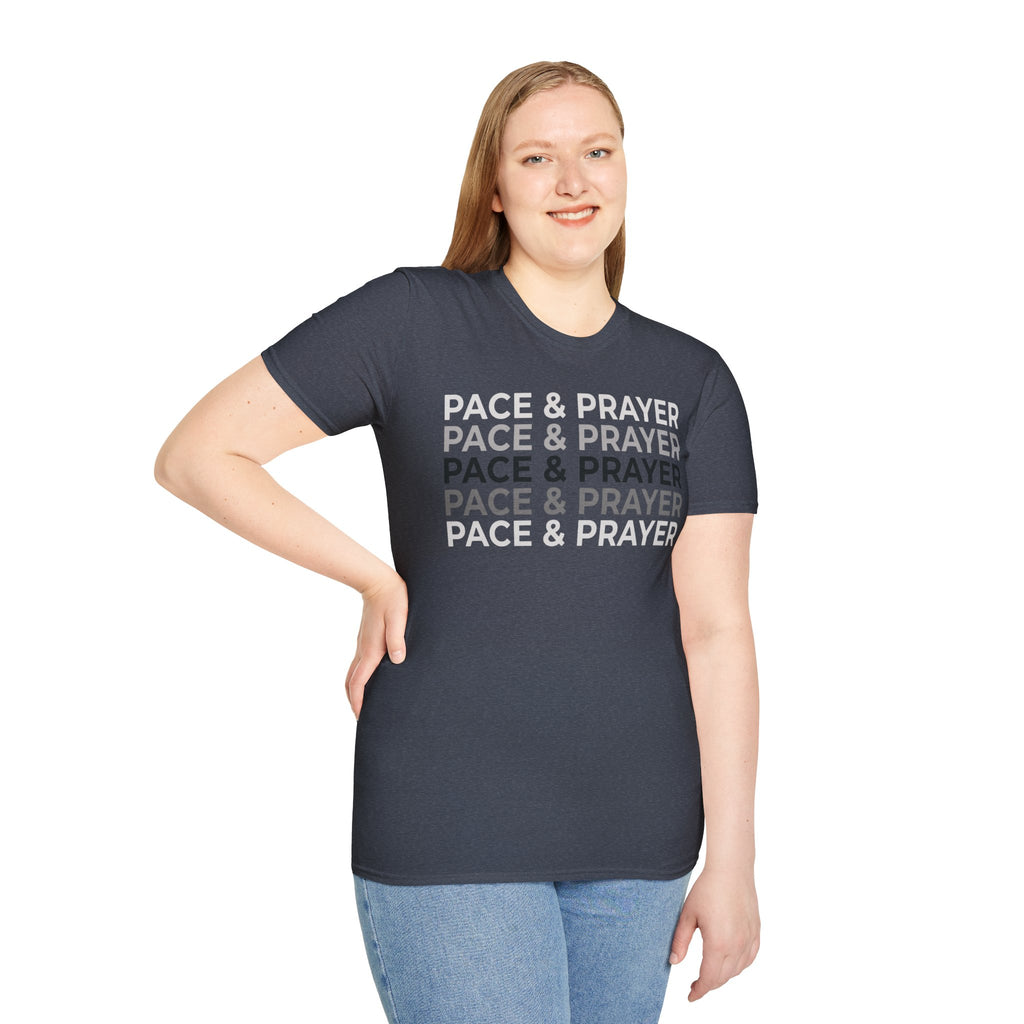Pace & Prayer Christian Runner T-Shirt