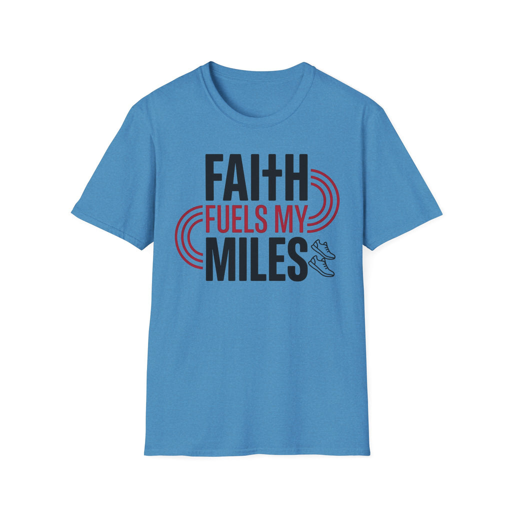 Faith Fuels My Miles Christian Runner T-Shirt