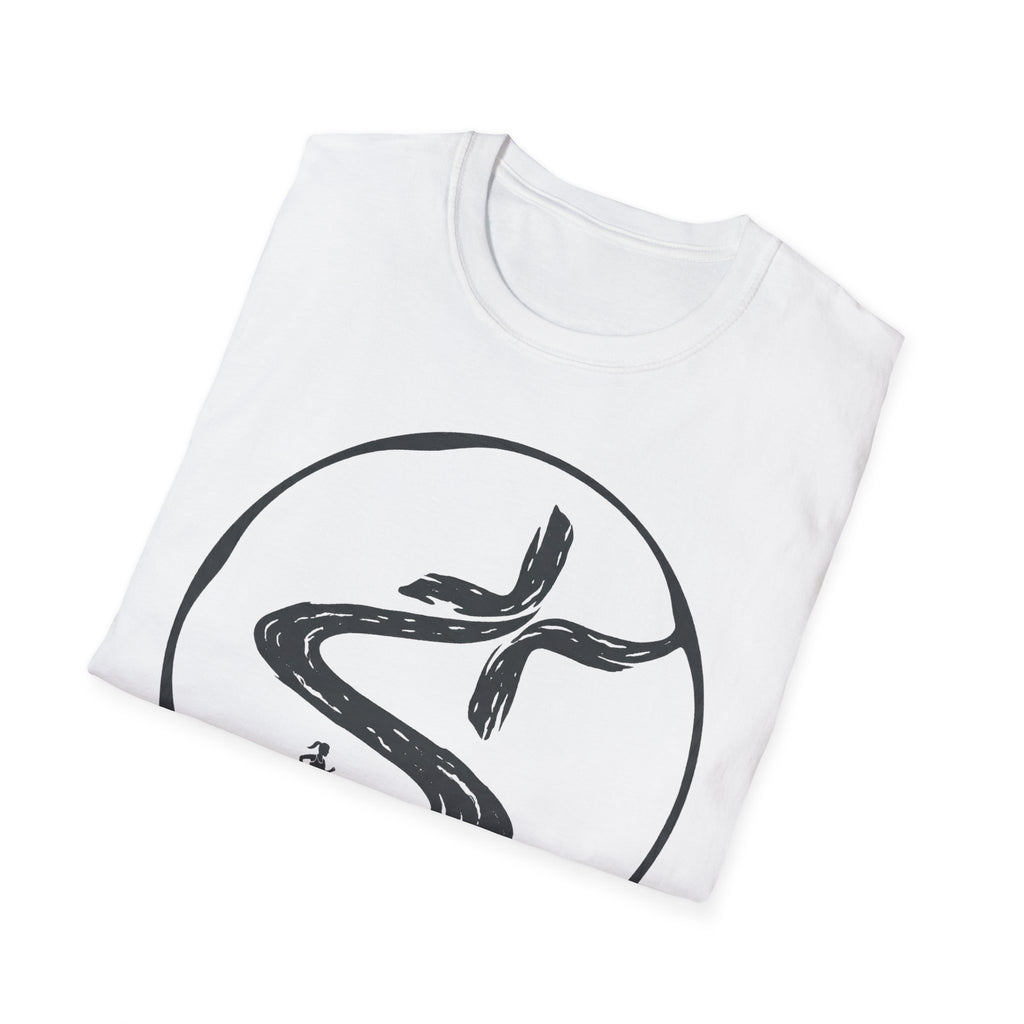 Winding Road to the Cross Christian Runner T-Shirt (Female)