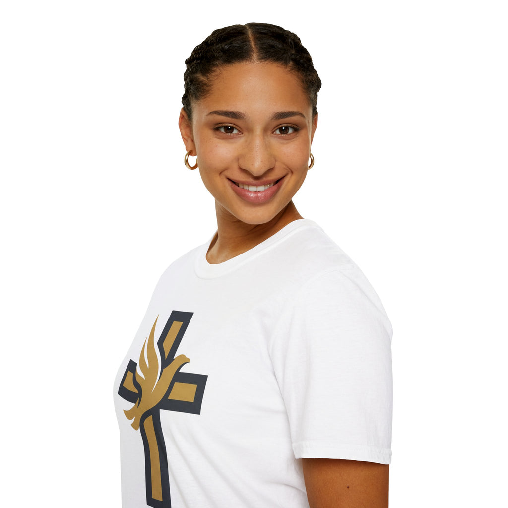 Cross & Dove Christian Runner T-Shirt