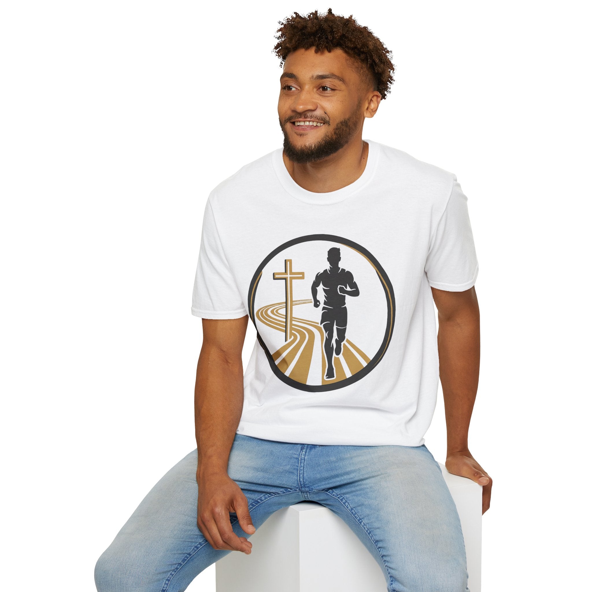 Guided Crossmark Christian Runner T-Shirt