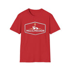 Mile & Mission Logo Christian Runner T-Shirt