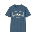 Mile & Mission Logo Christian Runner T-Shirt