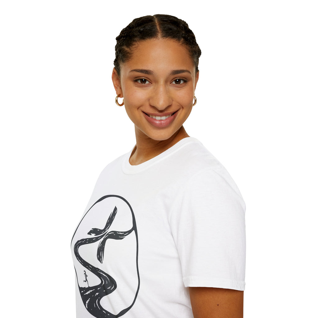 Winding Road to the Cross Christian Runner T-Shirt (Female)