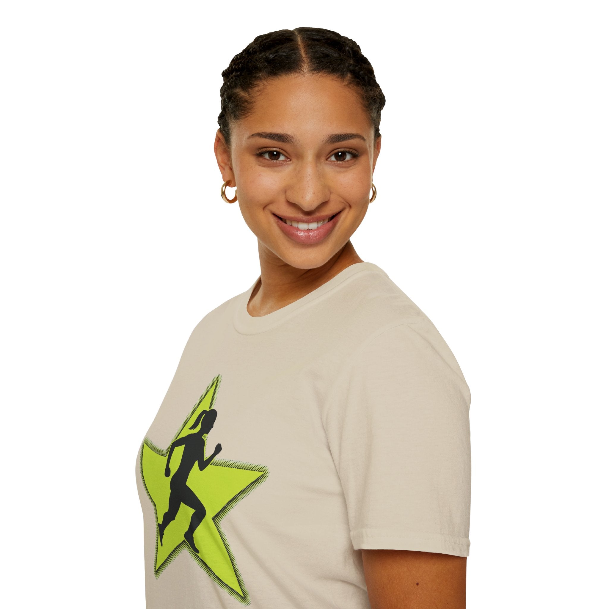 Morning Star Christian Runner T-Shirt (Female)