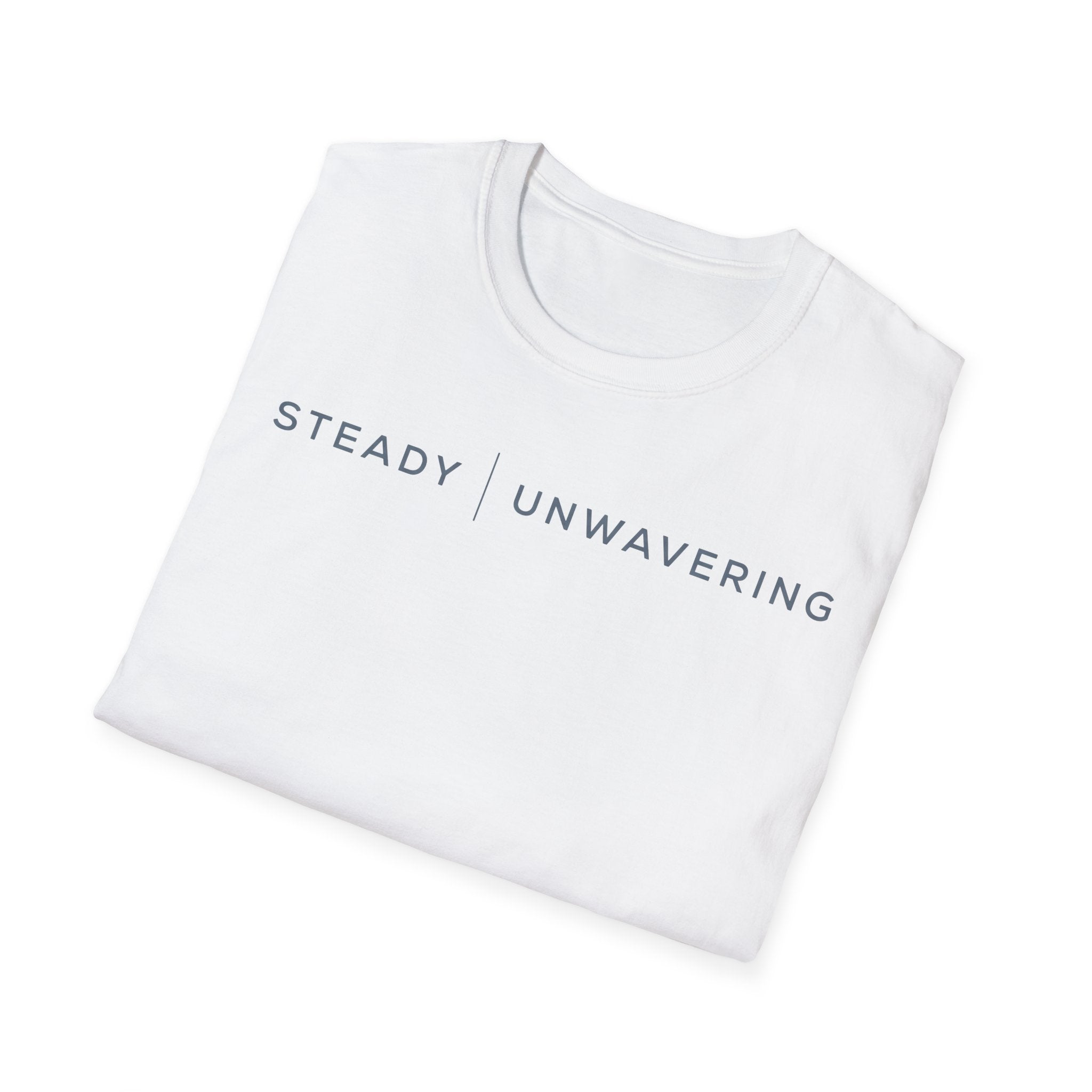 Steady Unwavering Christian Runner T-Shirt