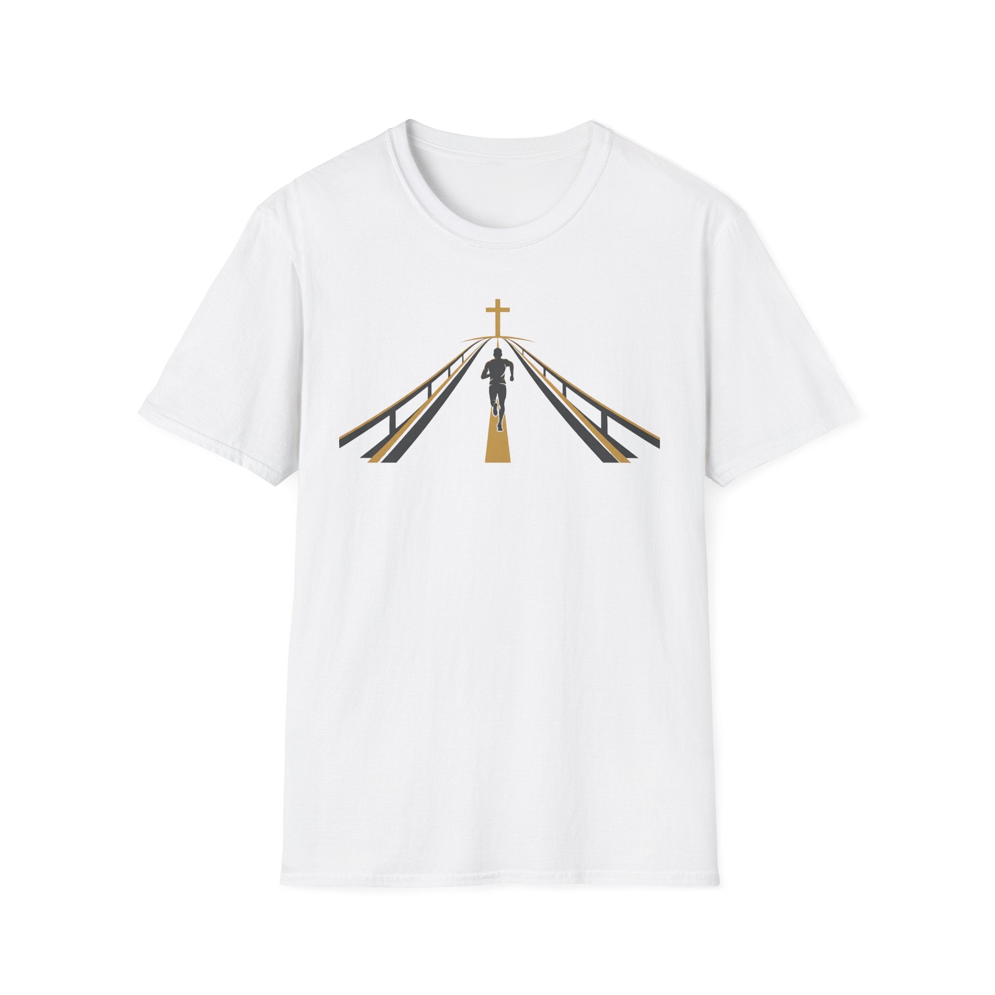 Bridge Of Faith Christian Runner T-Shirt