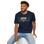 The Narrow Way - Matthew 7:14 Christian Runner T-Shirt