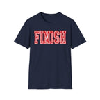 FINISH Christian Runner T-Shirt (Red)