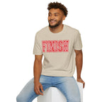 FINISH Christian Runner T-Shirt (Red)