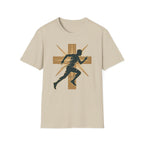 Cross Running Man Christian Runner T-Shirt