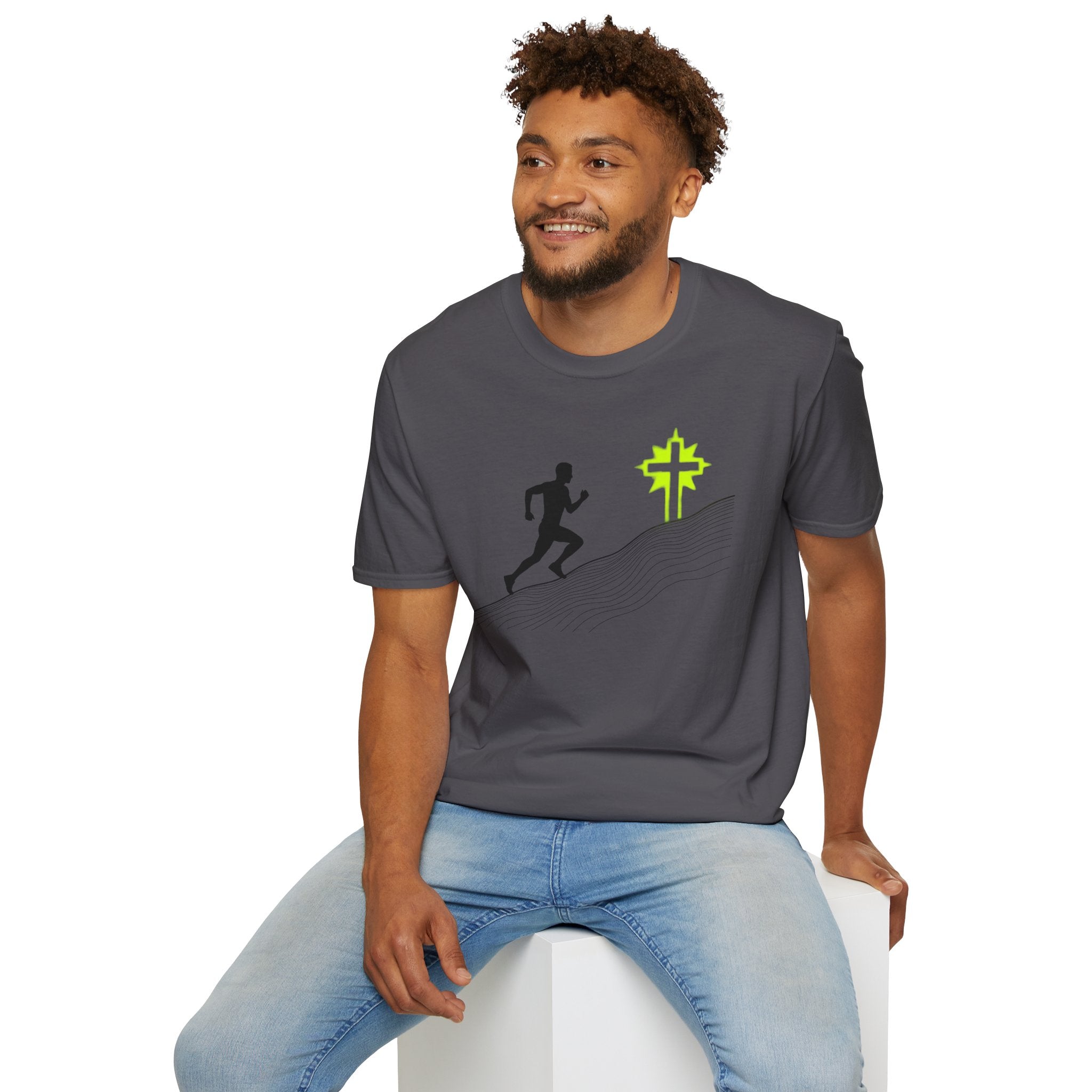 Upward Endurance Christian Runner T-Shirt