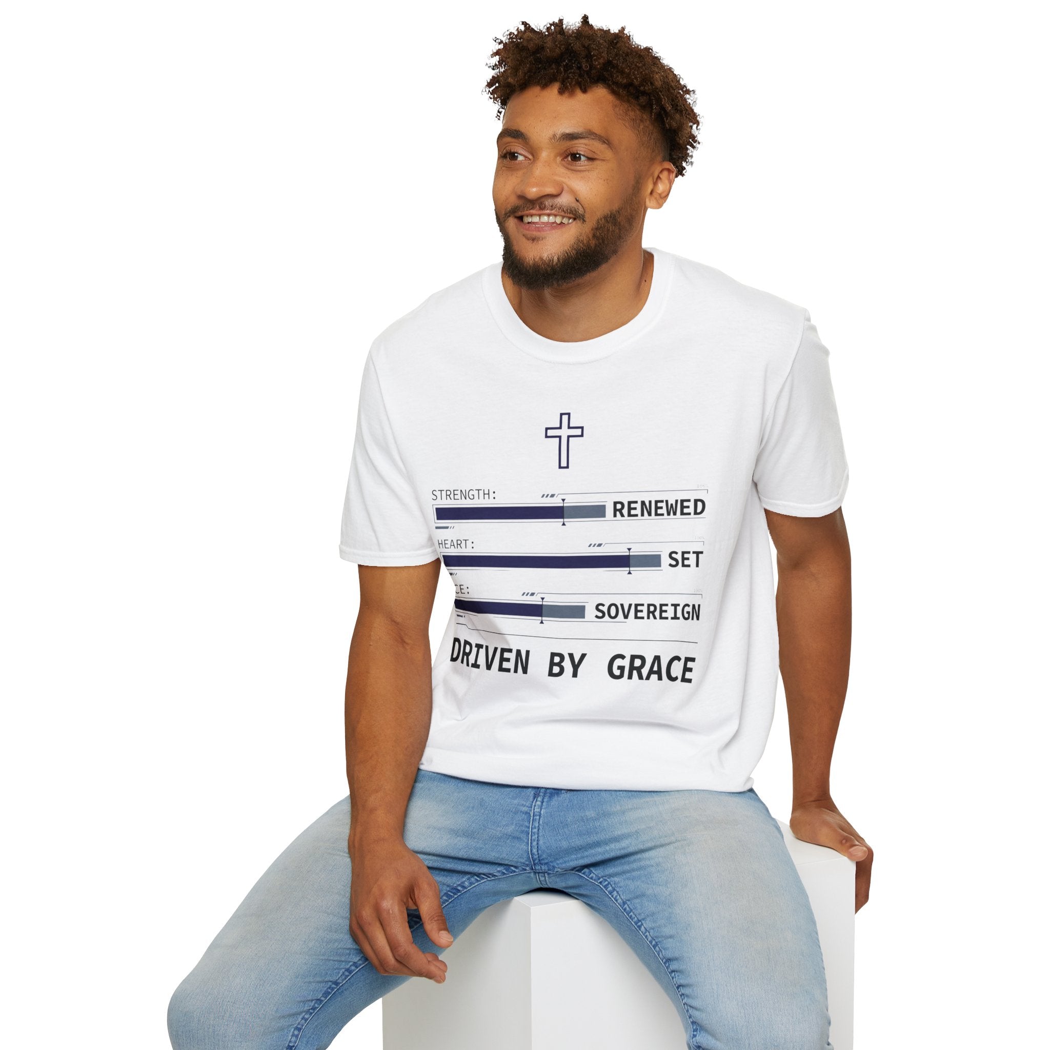 Driven by Grace Christian Runner T-Shirt