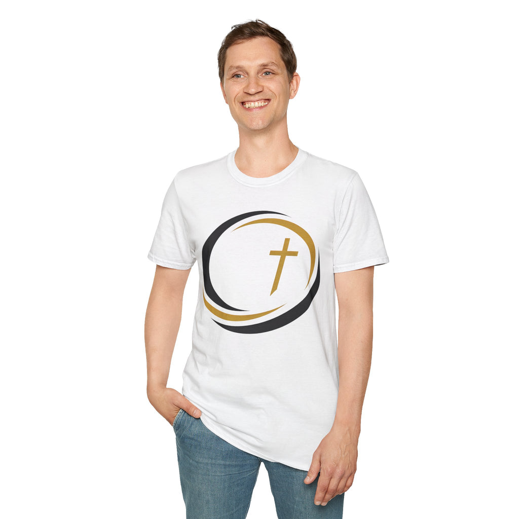 Halo Track Cross Christian Runner T-Shirt