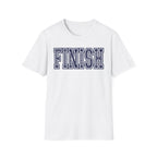 FINISH Christian Runner T-Shirt (Navy Blue)