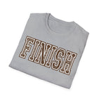 FINISH Christian Runner T-Shirt (Brown)