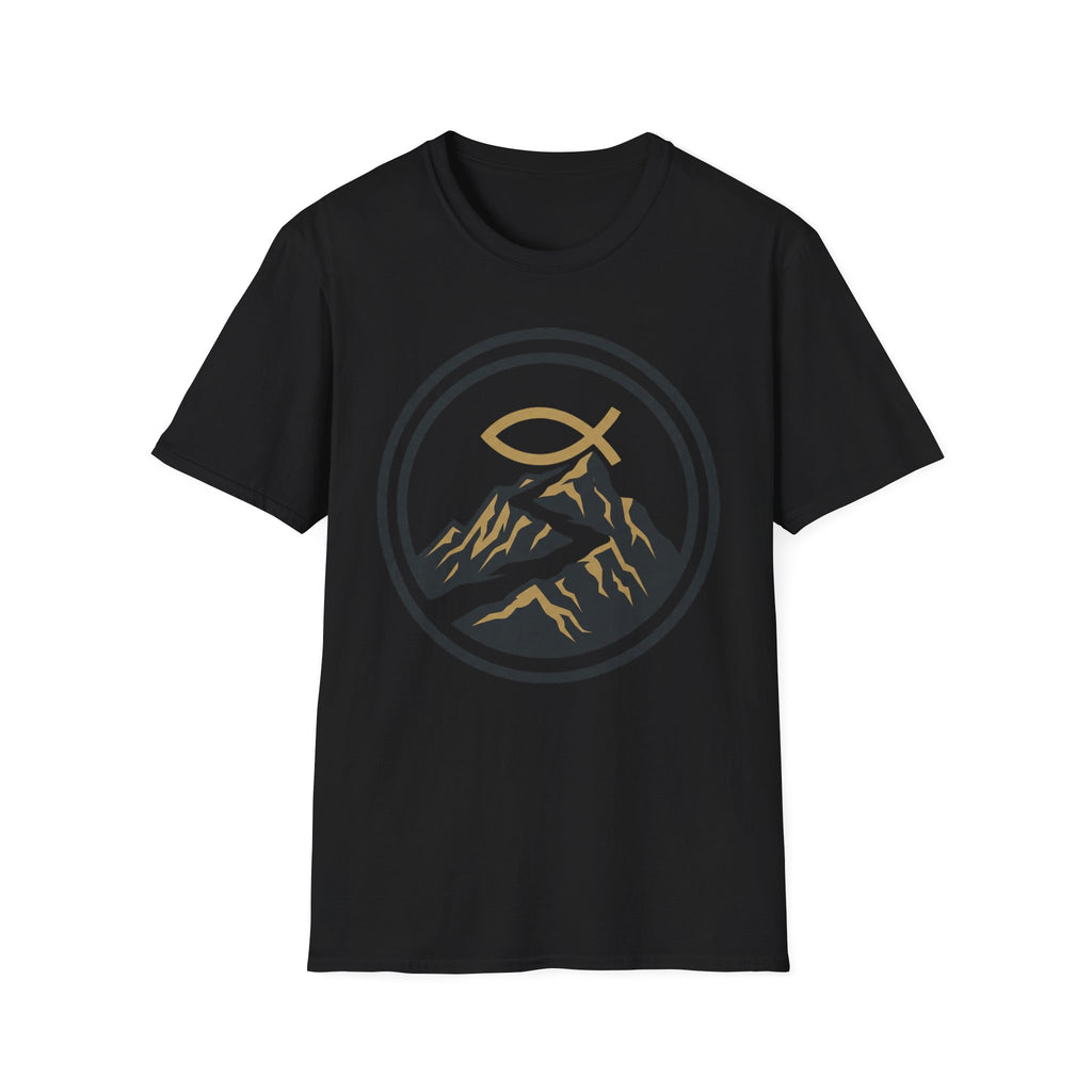 Trail Endurance Mountain Ichthys Christian Runner T-Shirt