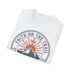 Faith on the Trail Christian Runner T-Shirt