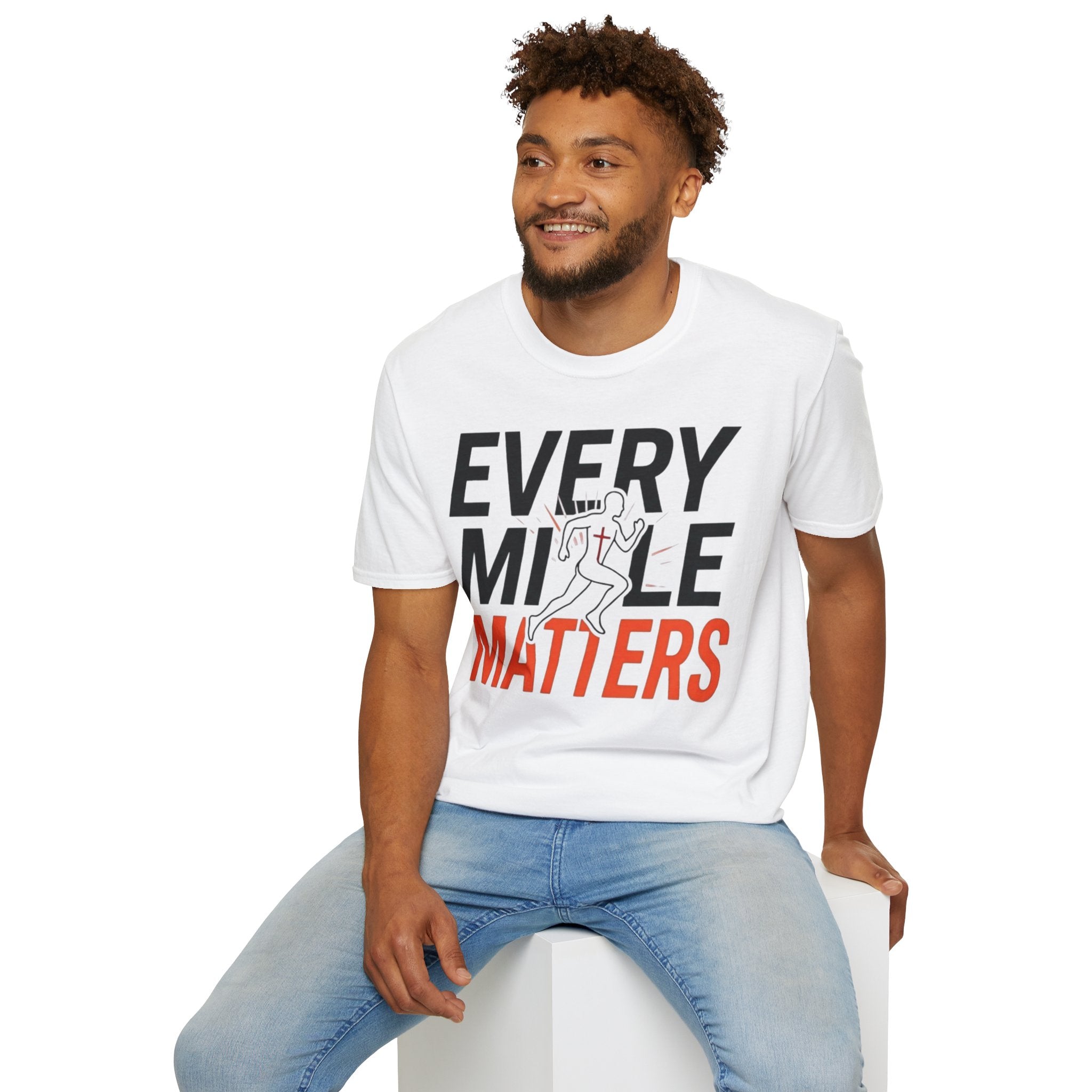 Every Mile Matters Christian Runner T-Shirt (Male)