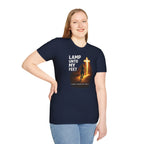 Lamp Unto My Feet - Light Unto My Path Christian Runner T-Shirt (Female)