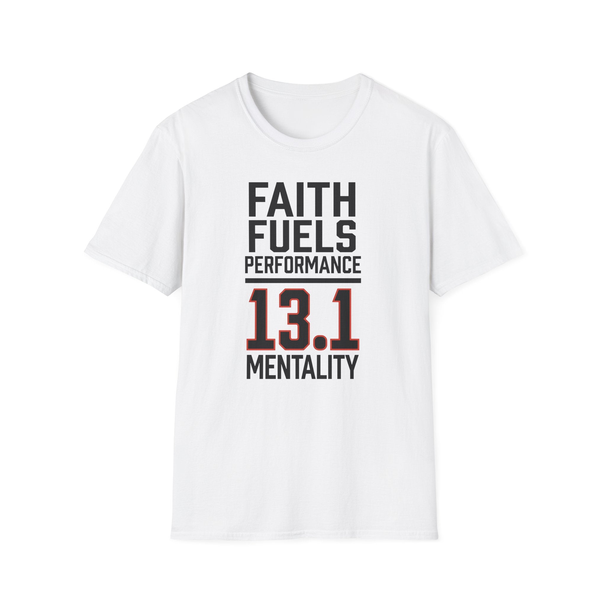 13.1 Faith Fuels Performance Christian Runner T-Shirt