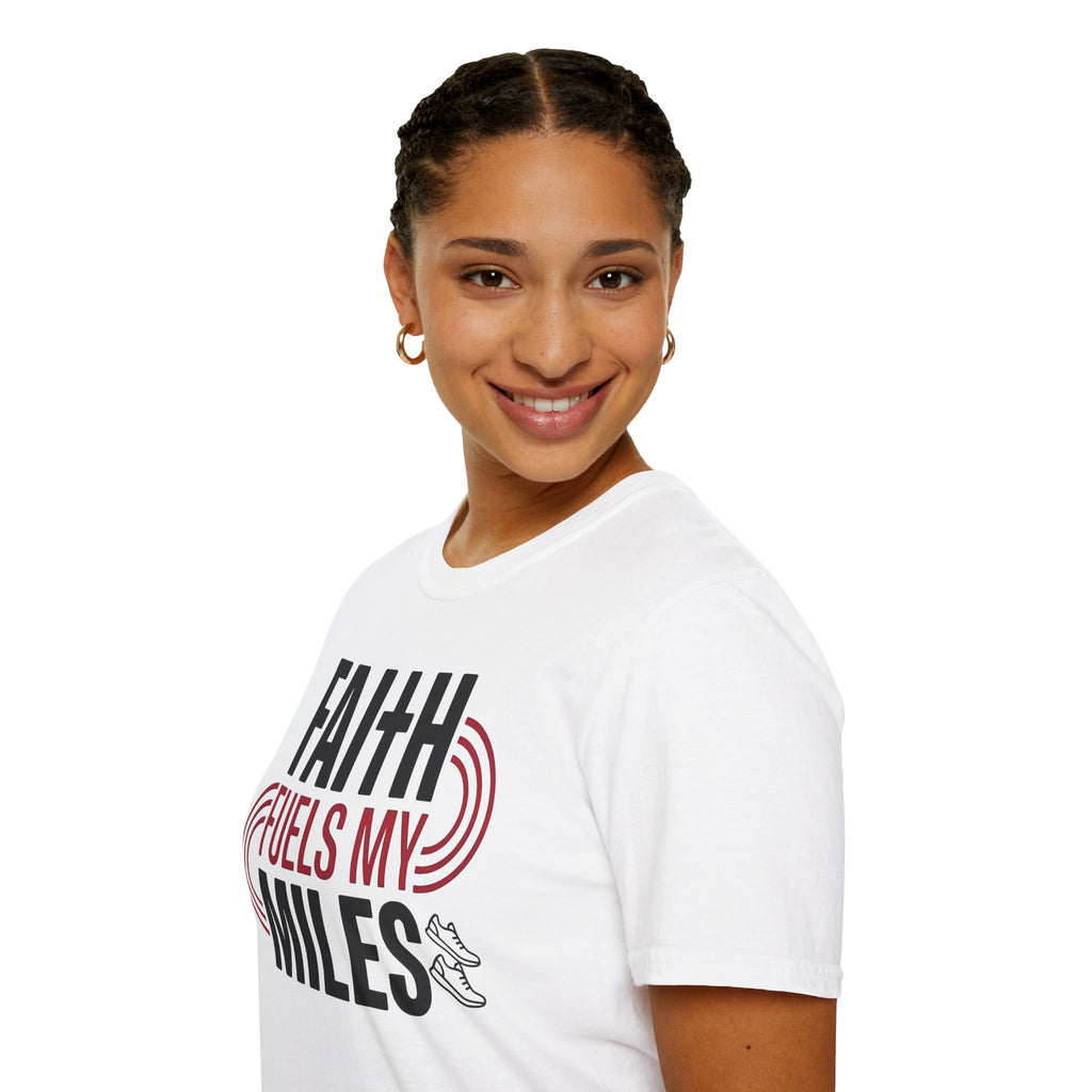 Faith Fuels My Miles Christian Runner T-Shirt