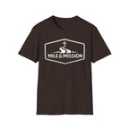 Mile & Mission Logo Christian Runner T-Shirt