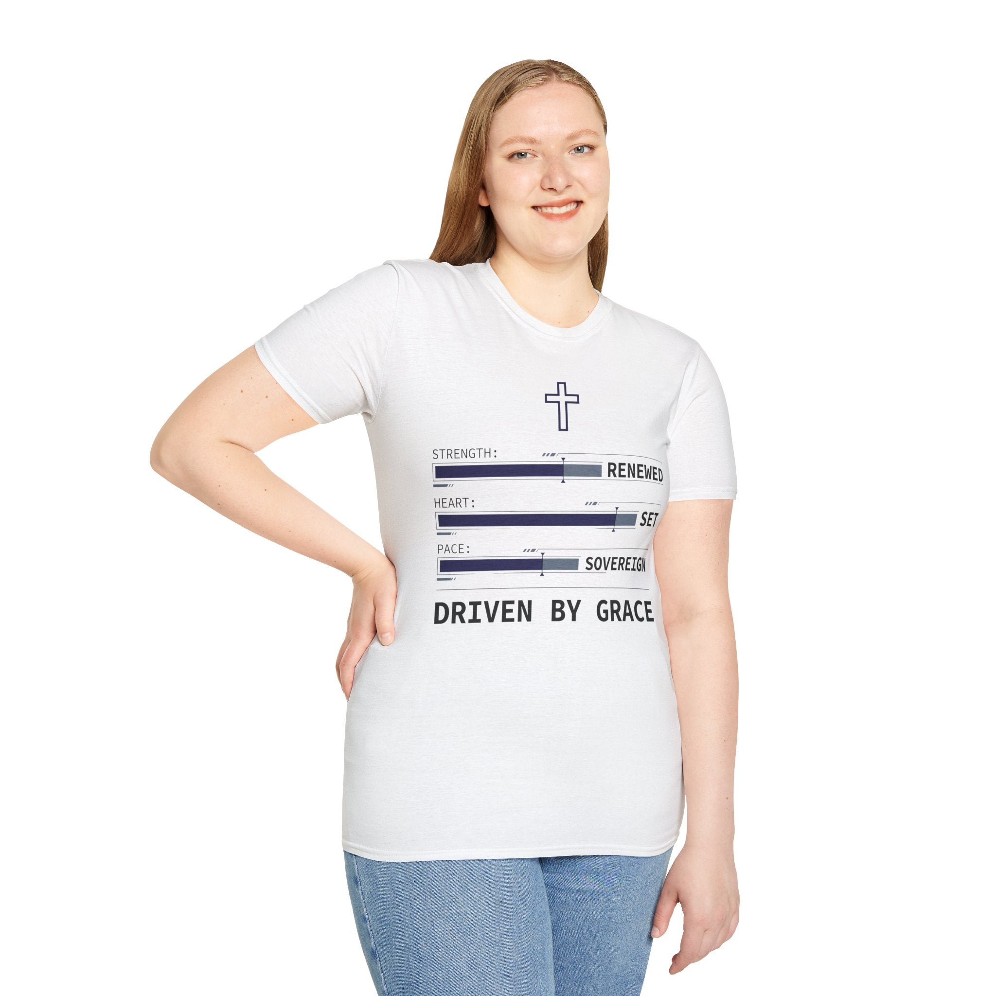 Driven by Grace Christian Runner T-Shirt