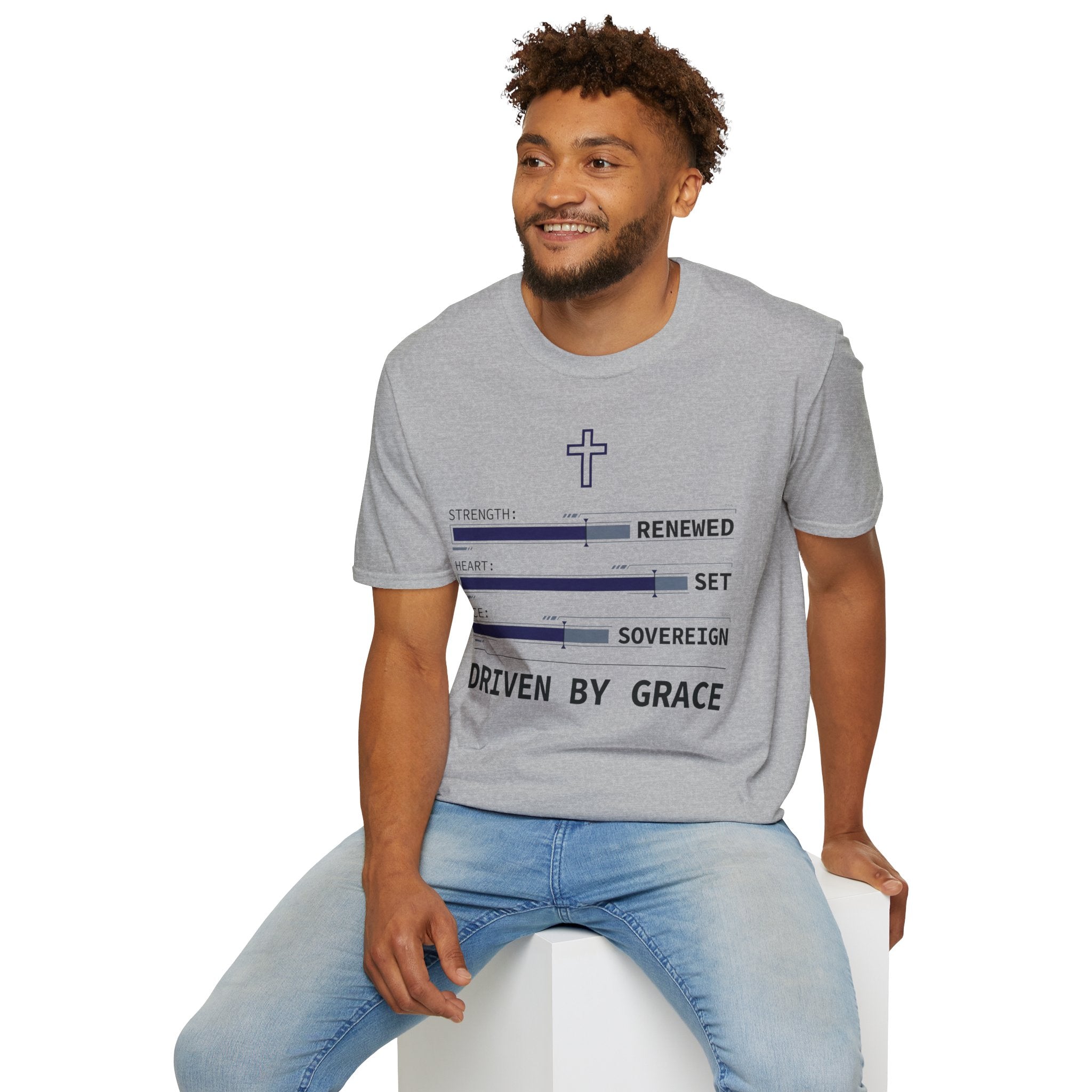 Driven by Grace Christian Runner T-Shirt