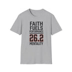 26.2 Faith Fuels Performance Christian Runner T-Shirt