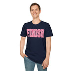 FINISH Christian Runner T-Shirt (Pink)