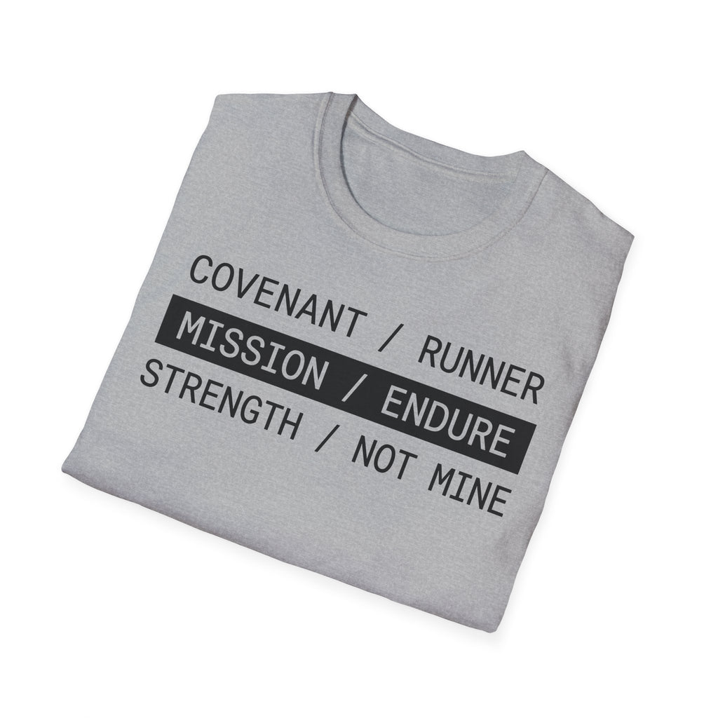 Mission Endure Christian Runner T-Shirt