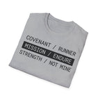 Mission Endure Christian Runner T-Shirt