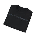 Steady Unwavering Christian Runner T-Shirt