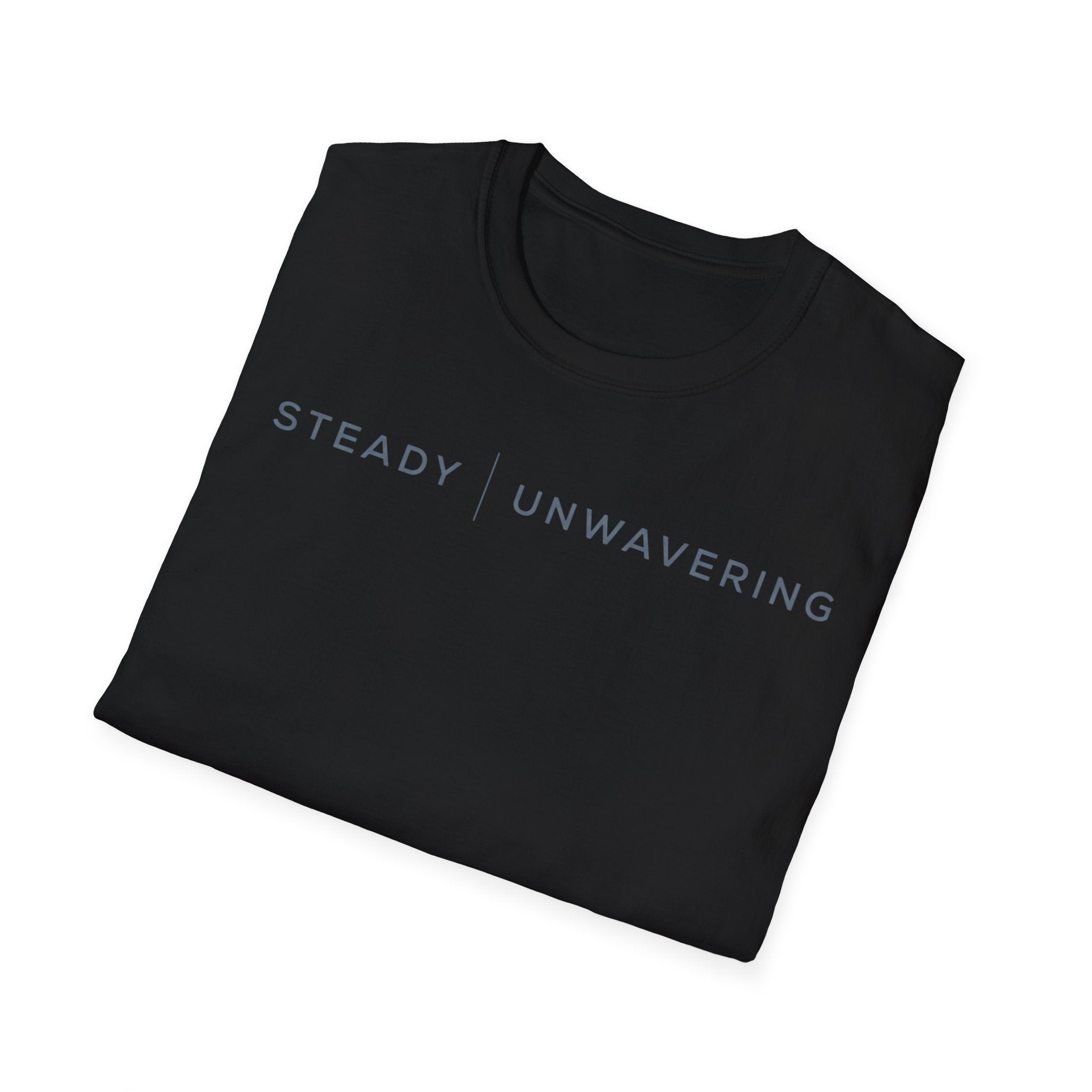Steady Unwavering Christian Runner T-Shirt