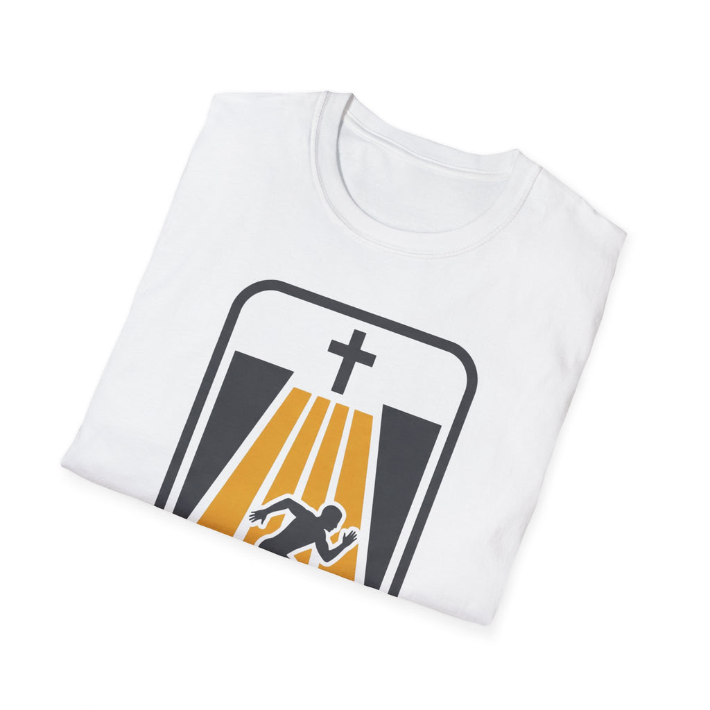 Faithful Start Christian Runner T-Shirt (Male)