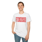 FINISH Christian Runner T-Shirt (Red)