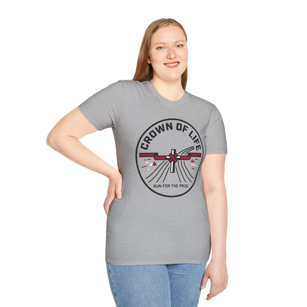 Crown of Life Christian Runner T-Shirt