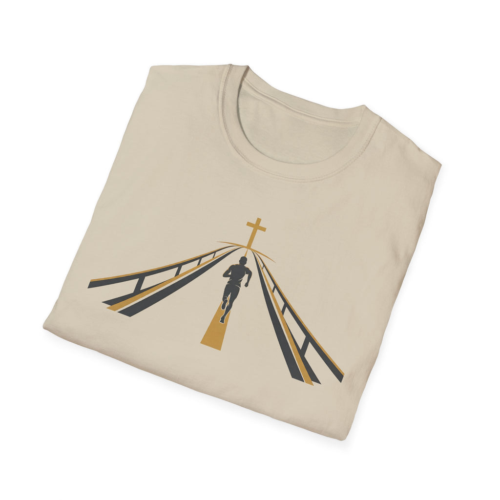 Bridge Of Faith Christian Runner T-Shirt