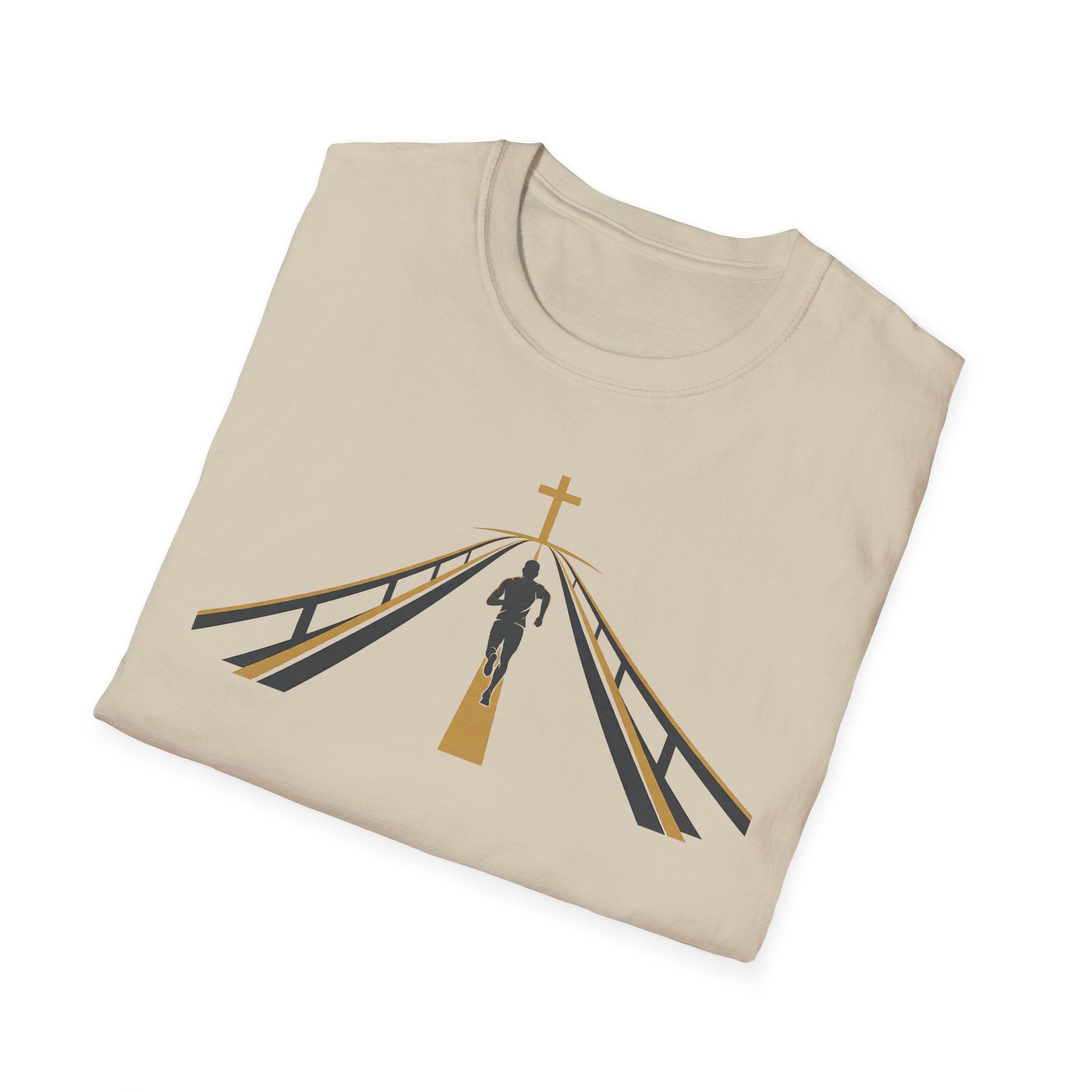 Bridge Of Faith Christian Runner T-Shirt