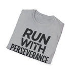 Run With Perseverance Christian Runner T-Shirt