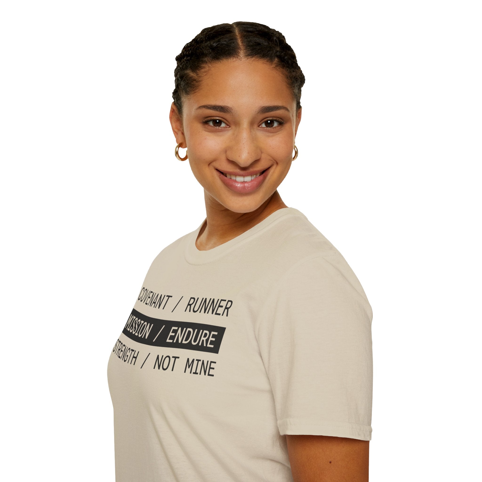 Mission Endure Christian Runner T-Shirt