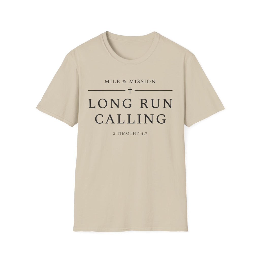 Long Run Calling Christian Runner T-Shirt
