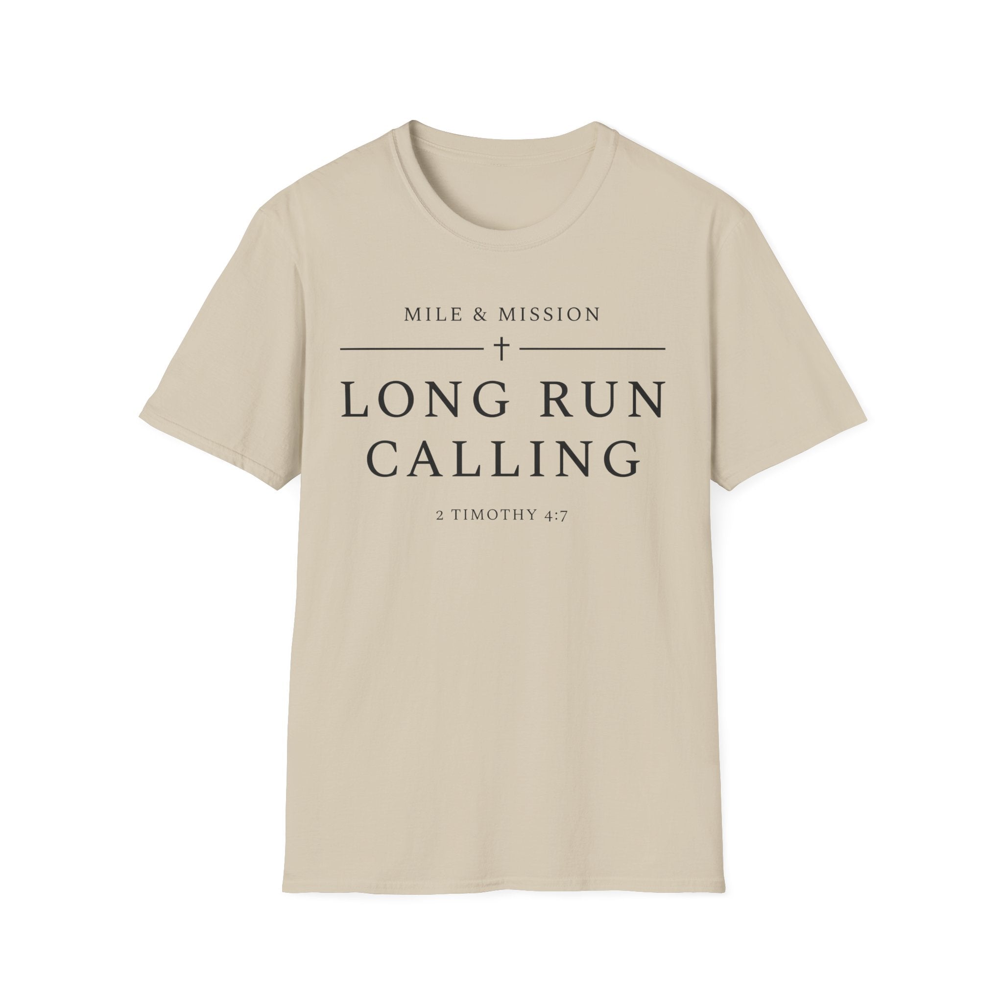 Long Run Calling Christian Runner T-Shirt