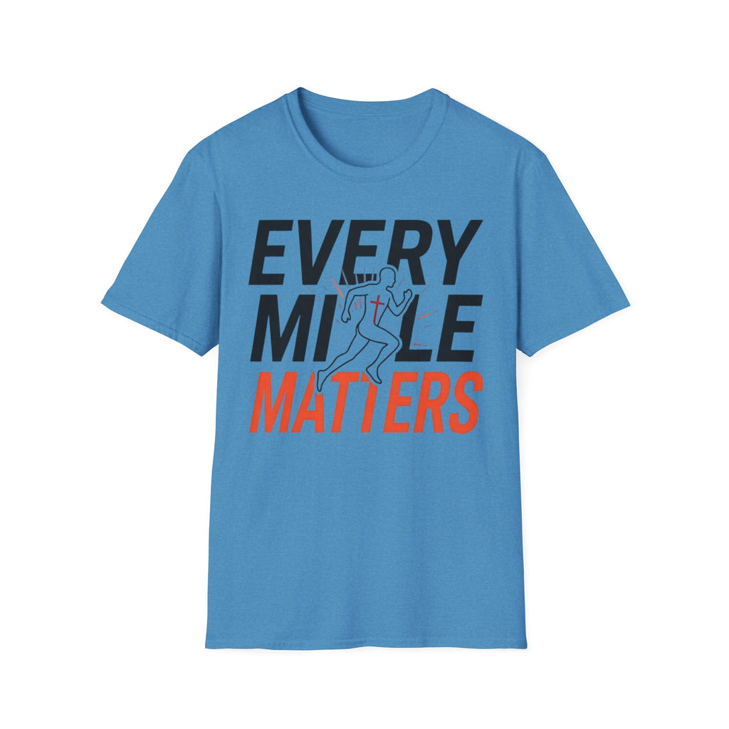 Every Mile Matters Christian Runner T-Shirt (Male)