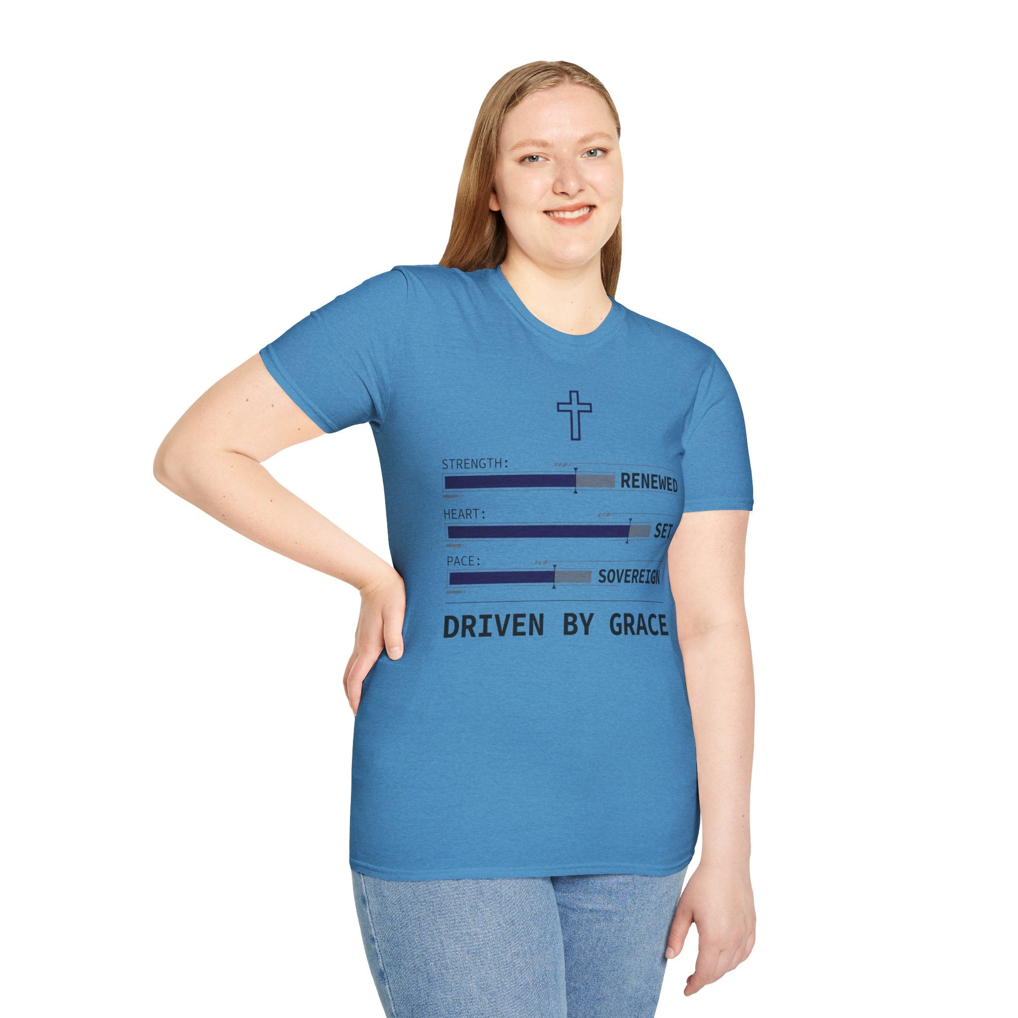 Driven by Grace Christian Runner T-Shirt